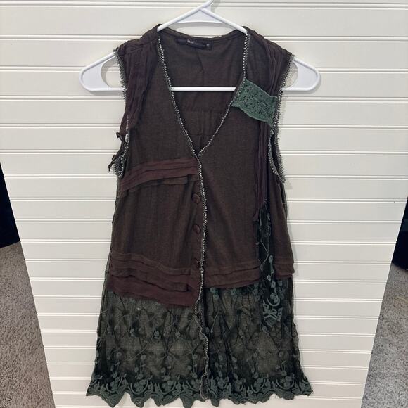 Mori girl style vest medium - Picture 1 of 9